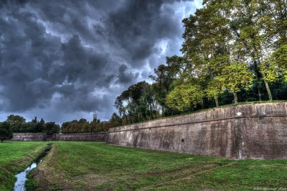 Lucca City wall