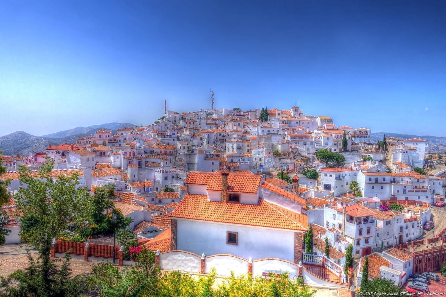 Comares - the white city