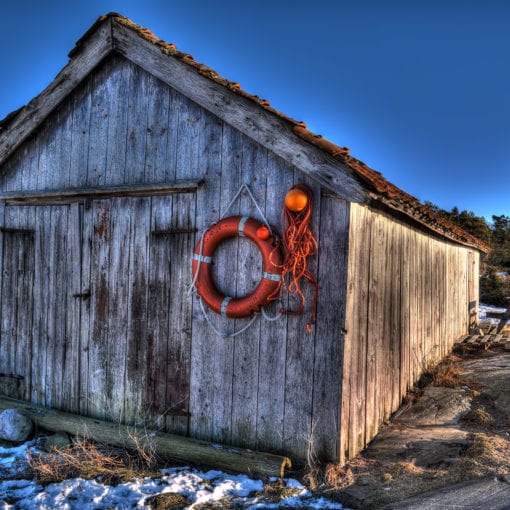 The old boathouse