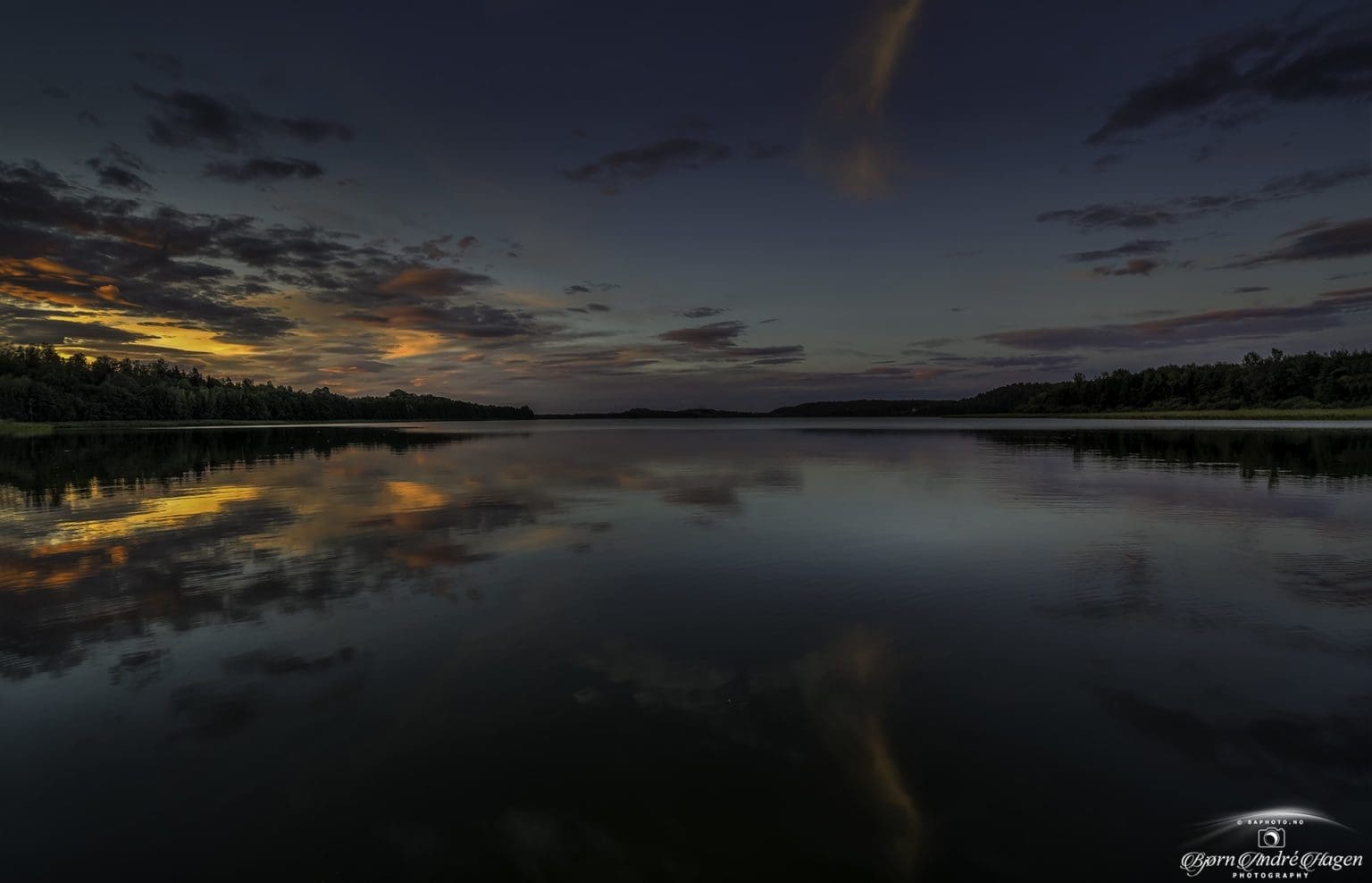 Sunset Akersvannet September 21 #2