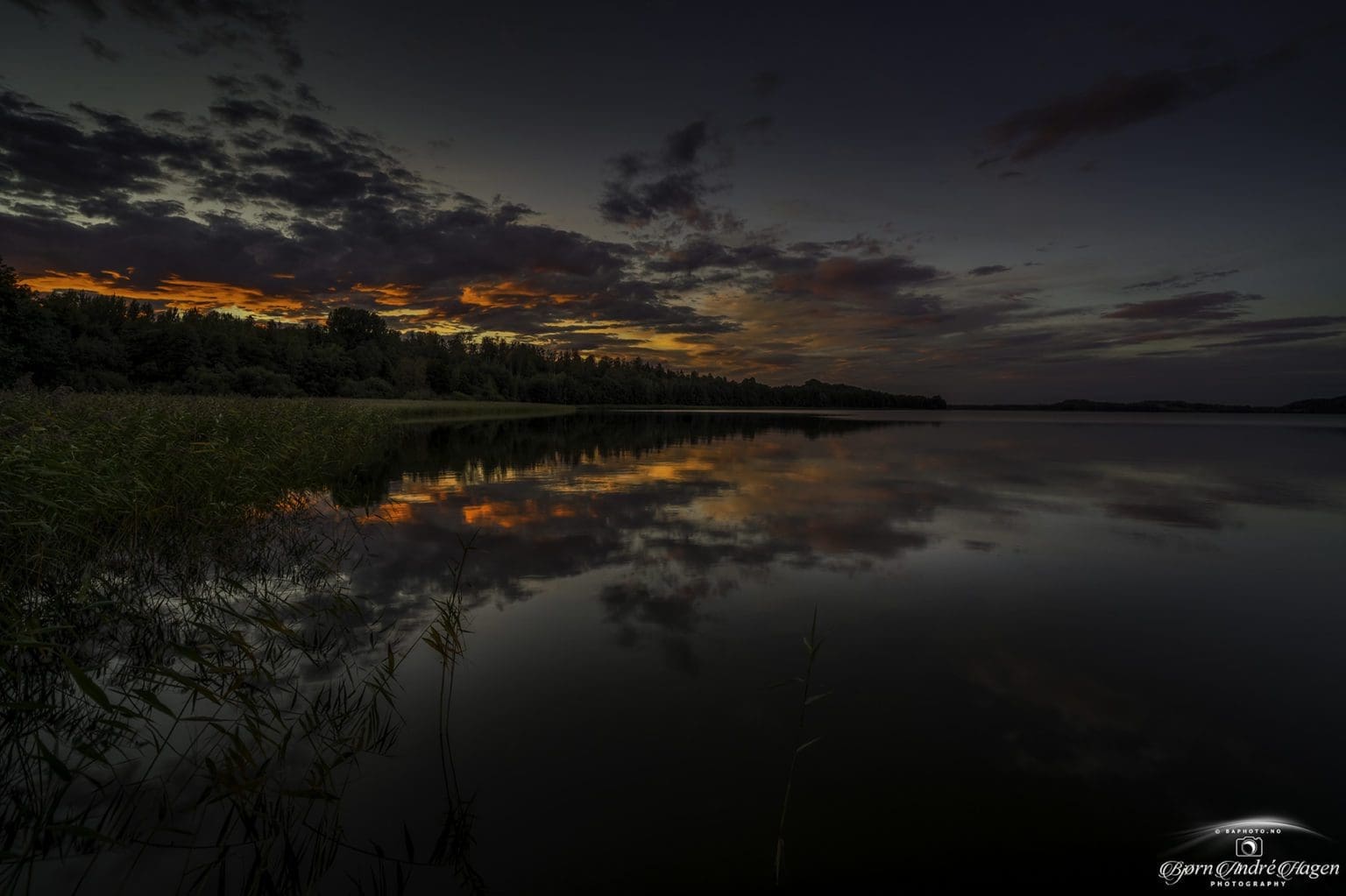 Sunset Akersvannet September 21